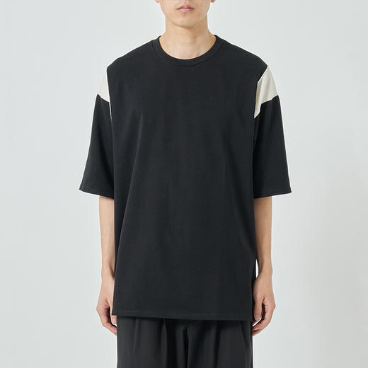 marka BALL GAMES TEE 再生苏文超长有机棉运动风圆领短袖T恤 商品图0