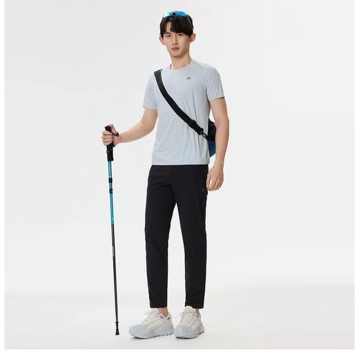 K隆 冷黑科技防晒面料弹力抗皱圆领短袖T恤 Z-15430 商品图7