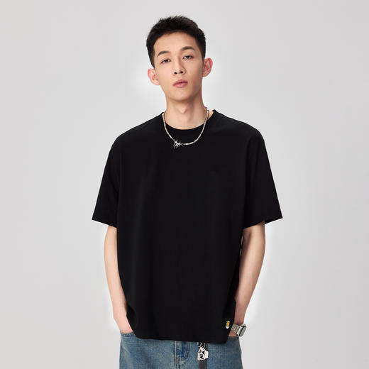 NPC潮牌CC胡萝卜系列彩色纯棉圆领短袖T恤男潮流打底外穿CC45TE16 商品图2
