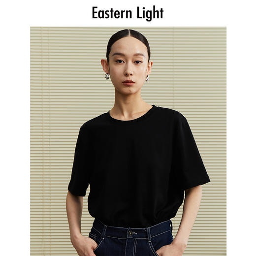Eastern Light/乙来 三醋酸圆领短袖T恤 商品图0