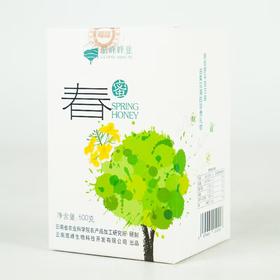 腊峰蜂业-春蜜 1瓶*500g（油菜花蜜）厂家直发
