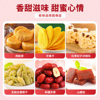 良品铺子让嘴巴去旅行整箱零食大礼包出游礼盒团购送礼品5032g/5037g混发 商品图1