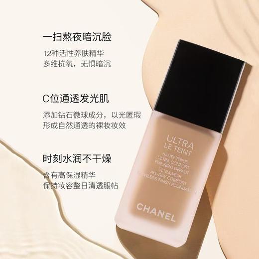 【品牌授权】CHANEL 香奈儿柔光持妆粉底液小魔方 BD01  BD11 BR12  B10持久遮瑕 修饰无暇 30ML 商品图2