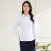 【弹力易打理】罗蒙春秋长袖衬衫女士通勤百搭商务正装职业上班工装衬衣女 商品缩略图4