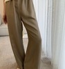 人手款！TR丝麻阔腿裤  复古光泽感  冰凉舒爽 亚麻空气裤！ 商品缩略图0