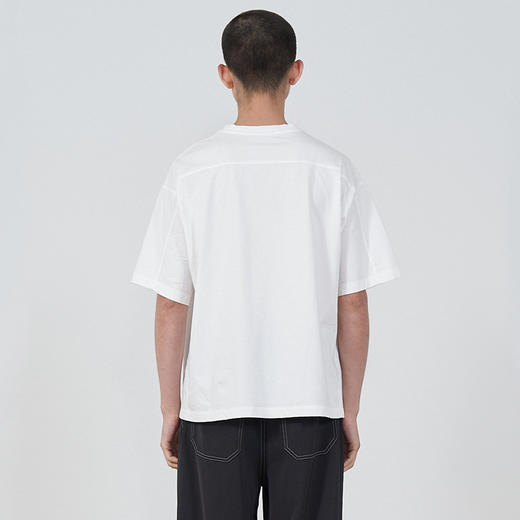 YOKE T-SHIRT 超长有机棉经典款圆领短袖T恤 商品图2