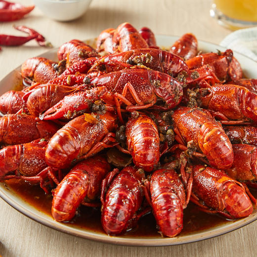 果然草本小龙虾麻辣/蒜香/十三香3口味任选  草本配方0香精，液氮锁鲜肉质Q弹，汤料浓郁不浪费，拌面绝配！ 商品图0