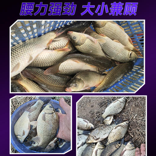 发现者拿铁无双钓鱼竿手竿超轻超硬鲢鳙巨物台钓轻量大物黑坑竿碳素鱼杆 商品图4