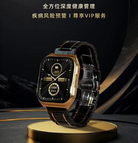 安顿健康预警手表M5系列 无创血压血脂尿酸血氧趋势监测心率器官睡眠质量智能手环监测