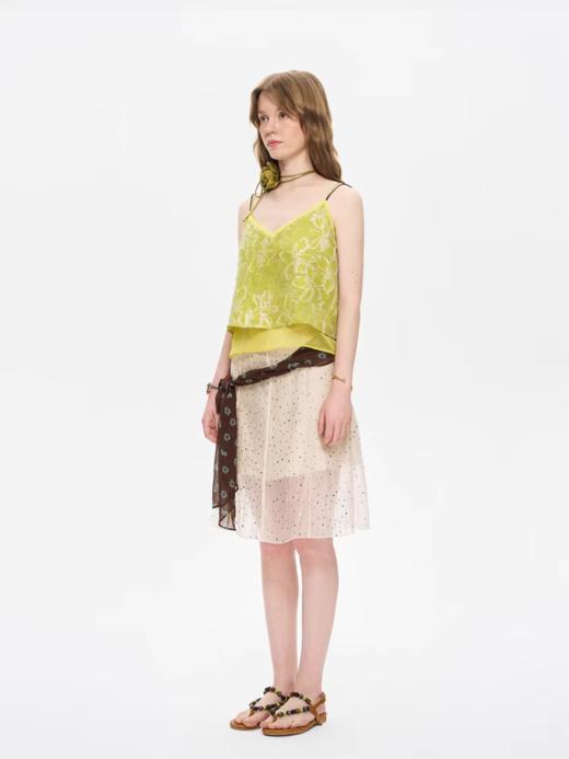 local tag/It25ssk34/夏日植物园拼接吊带上衣 商品图4