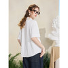 两三事梵高文艺流鸢恋语2025夏季新款休闲可拆绣花领带衬衫女宽松 商品缩略图4