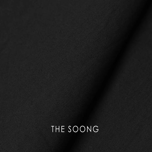 THESOONG"活力夏日"纯棉轻薄压褶不规则层次感无袖背心上衣HBBX7109 商品图2