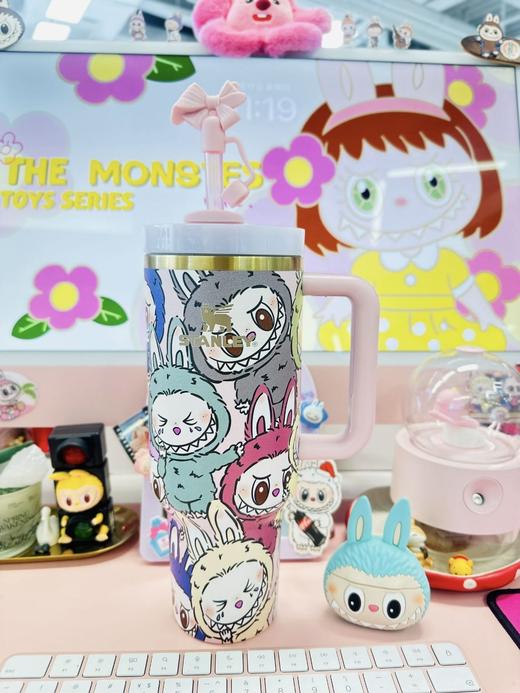 正品𝐒𝐭*⁬𝐧𝐥𝐞𝐲拉布布巨无霸保温杯礼盒 商品图3