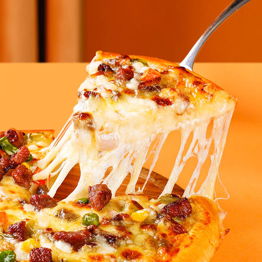 【99元任选6】大希地DT单拍不发 美丽麻利烘好芝心披萨180g（秘制鸡肉味）*1★ 商品图0