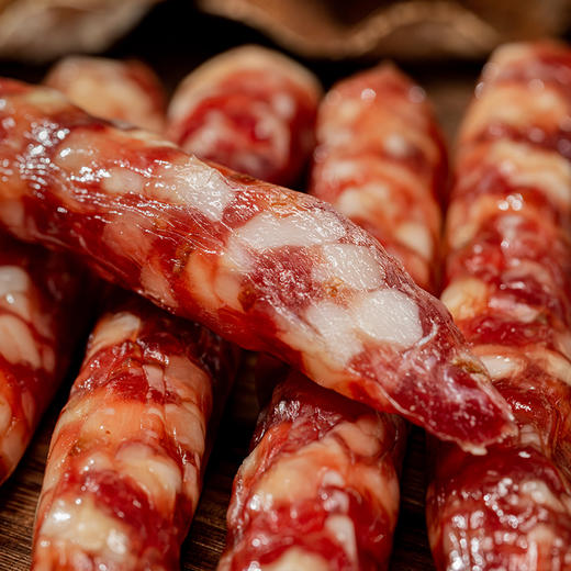 金字陈皮香肠220g新会陈皮腊肠广式咸甜风味腊味老字号特产 商品图11