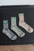 L.L. BE@N 元单 点子纱粗针棉线中筒袜 40-44 PJ994 商品缩略图0