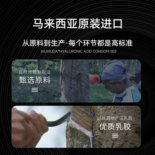 羞羞哒水光避孕套003超薄款安全套原装进口玻尿酸水大油量男用计生用品 商品图6