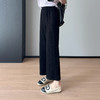 醋酸抖抖裤！2025麦穗肌理感醋酸时髦掐尖直筒阔腿休闲裤女夏款！ 商品缩略图1