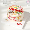 【父亲节】父亲节快乐祝福语蛋糕 满满的祝福送给一家之主，仪式感必须拉满 商品缩略图3