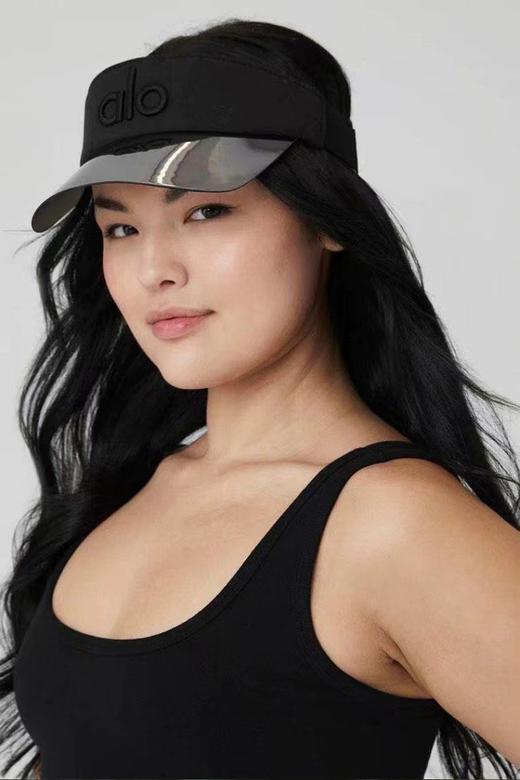 D061141防紫外线运动跑户外空顶帽步字母刺绣镭射网球帽 商品图7