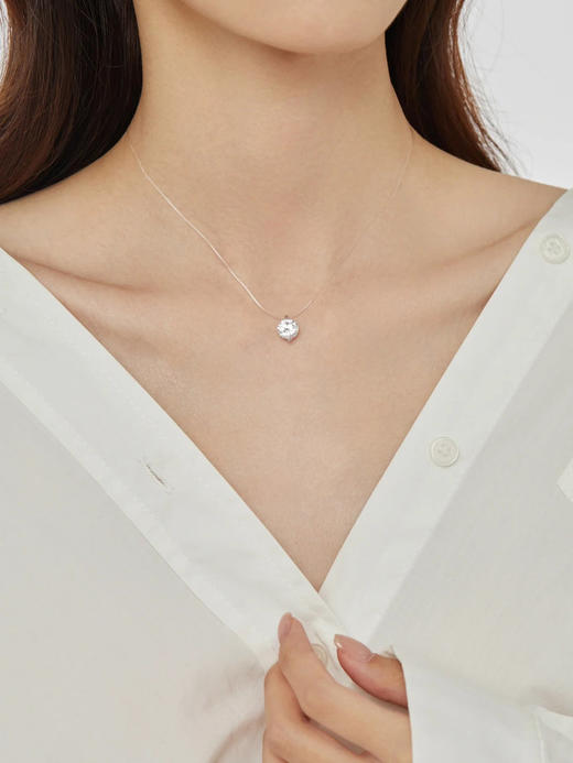 【人鱼之泪锁骨链】s925纯银的金属配件，适配多种穿搭场景-CC G1431 商品图3