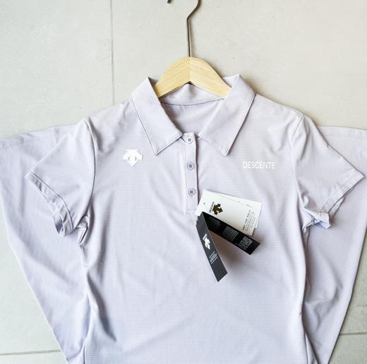 点此购买 迪桑特夏季DUALIS都市通勤女士冰丝凉感POLO领连衣裙 ggd 321111 商品图13