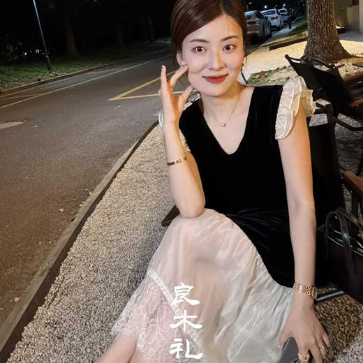 【预售7天】良木礼真丝连衣裙（10027） 商品图1