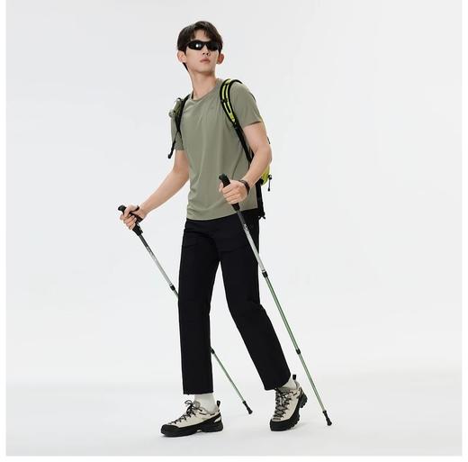 K隆 冷黑科技防晒面料弹力抗皱圆领短袖T恤 Z-15430 商品图5