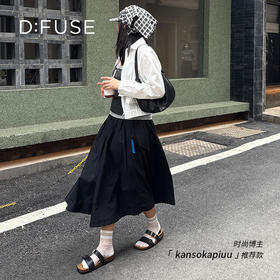 Dfuse迪芙斯2025夏季新款复古拖鞋布洛克勃肯鞋双条带凉拖女鞋DFD2110055
