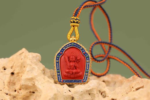 朱砂珐琅彩生肖吊坠 商品图7