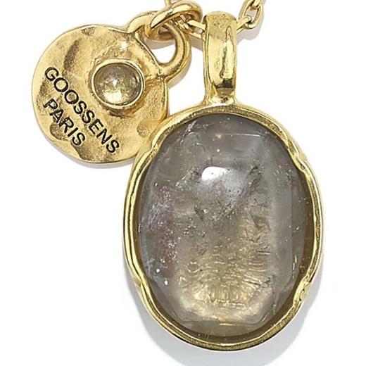 北京仓｜Goossens Paris-Talisman Cabochons-牛仔蓝宝石 项链［法国设计师］ 商品图1