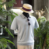 25年新款男士夏日绅士高级 丝棉V领polo/T恤衫 / 亨利衫短袖  三款多色可选 商品缩略图8
