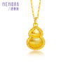 【新品首发】足金葫芦项链 黄金中国风福禄套链葫芦耳饰【按克计价黄金2】MEMORA诗普琳GN264101、GE237801（线上专供） 商品缩略图3