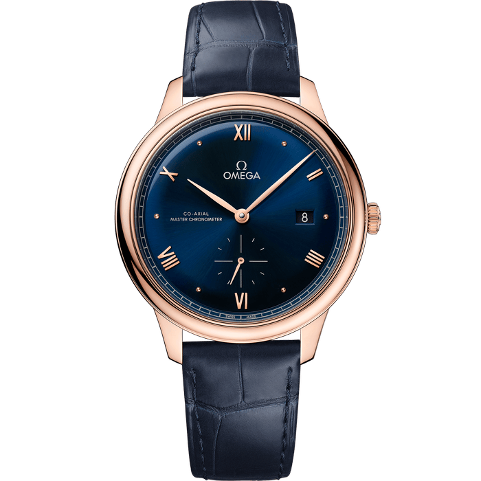 欧米茄碟飞系列 典雅腕表 41毫米, Sedna™ 18k金表壳 搭配 皮表带