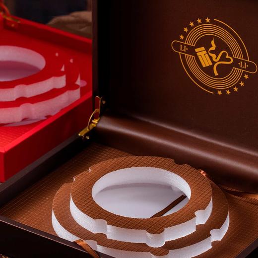 压纹皮盒【红.普洱单饼】18元1套.共 8 套【尾货满10套包邮】 商品图4