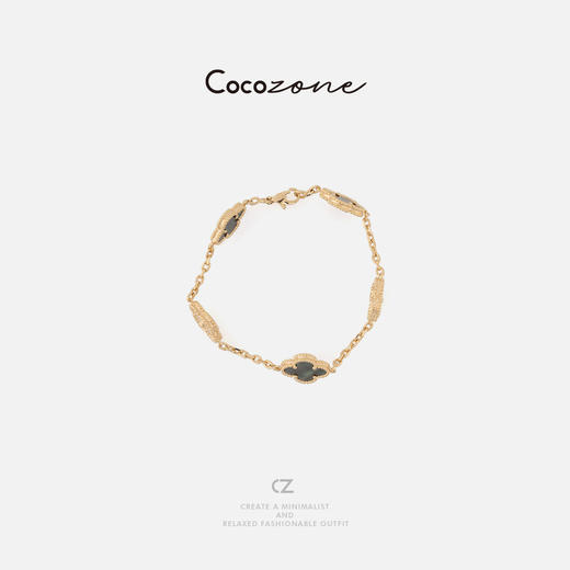  COCO ZONE 简约幸运四叶草手链CD2A1329 商品图0