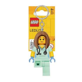 乐高 人物系列 护士 发光钥匙扣