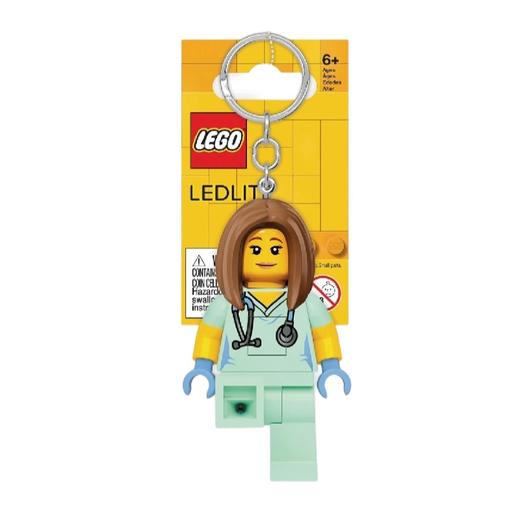 乐高 人物系列 护士 发光钥匙扣 商品图0