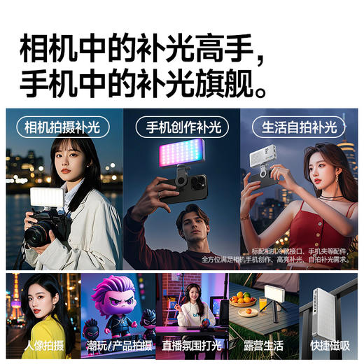 马达微森20W RGB补光灯 R9MAX 商品图4