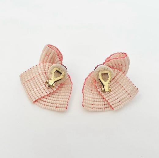 tamas2色复古繁花耳钉/耳夹 商品图2