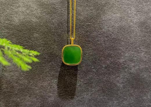 【御珠宫坊】金镶碧玉吊坠 商品图3