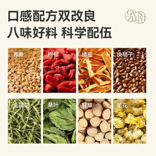 甘之颐 明甘茶 5g*14包/盒  荞麦枸杞决明子桑叶金银花菊花 心肝茶养生茶泡水饮品茶包 商品图2