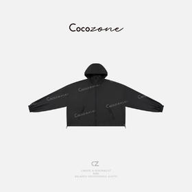 COCO ZONE 刘一一连帽拉链简约经典轻薄款女式运动外套ACD2A0553