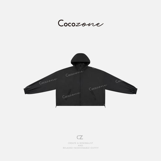COCO ZONE 刘一一连帽拉链简约经典轻薄款女式运动外套ACD2A0553 商品图0