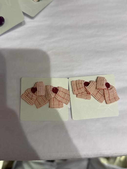 tamas2色复古繁花耳钉/耳夹 商品图4