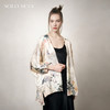 Soloseta22姆米女士真丝印花短袍桑蚕丝水墨国风披肩2025秋冬新款 商品缩略图0