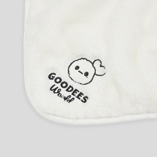 GOODBAI GOODEES可爱毛球logo刺绣擦手巾 商品图3