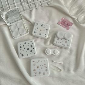 隐形眼镜盒/像鱼as2409两付装