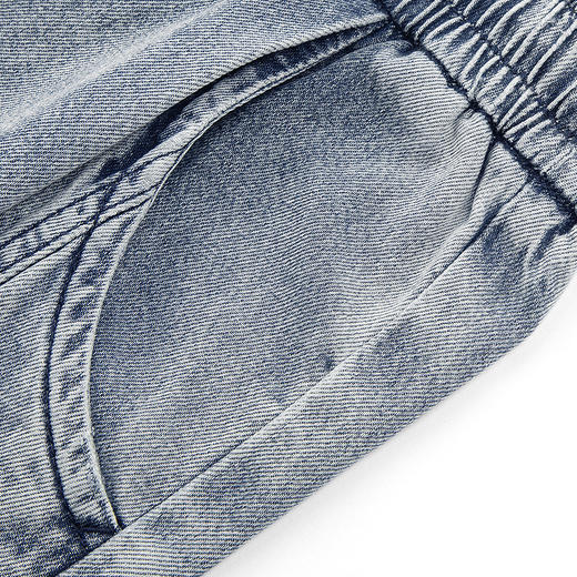 gxg.jeans男装  分割设计休闲复古水洗宽松牛仔长裤男士 25夏热卖 商品图3