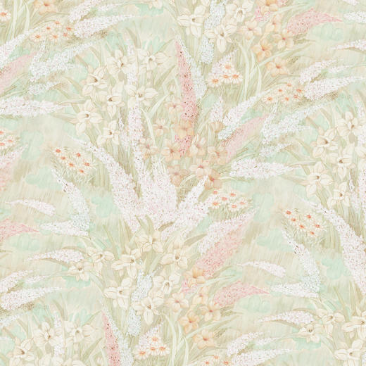 Soloseta22姆米重磅女士印花真丝睡袍桑蚕丝短浴袍2025年秋冬新款 商品图4